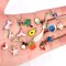 350Pcs Bracelet Charms Jewelry Making Charms Assorted Gold Plated Enamel Pendants for DIY Necklace Bracelet Earring Craft Supplies